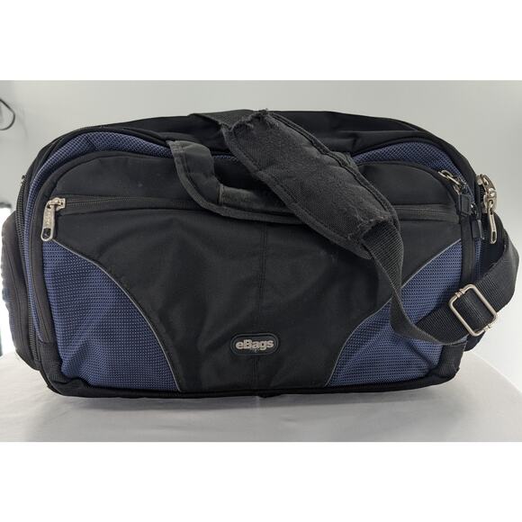 eBags Black TLS Mother Lode Weekender Carry-On Duffel Travel Bag - Picture 1 of 11